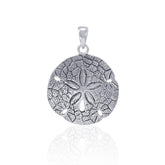 Sand Dollar Sterling Silver Pendant JP026 - Pendants