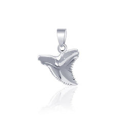 Shark Tooth Sterling Silver Pendant JP031 - Pendants