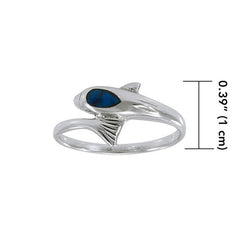 Dolphin Sterling Silver Ring MG463 - Rings