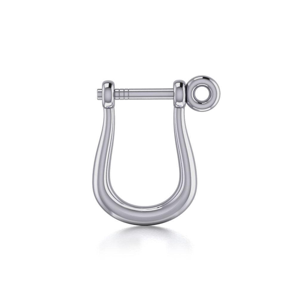 Shackle Post Earring SE137 - Earrings