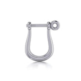 Shackle Post Earring SE137 - Earrings
