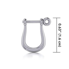 Shackle Post Earring SE137 - Earrings