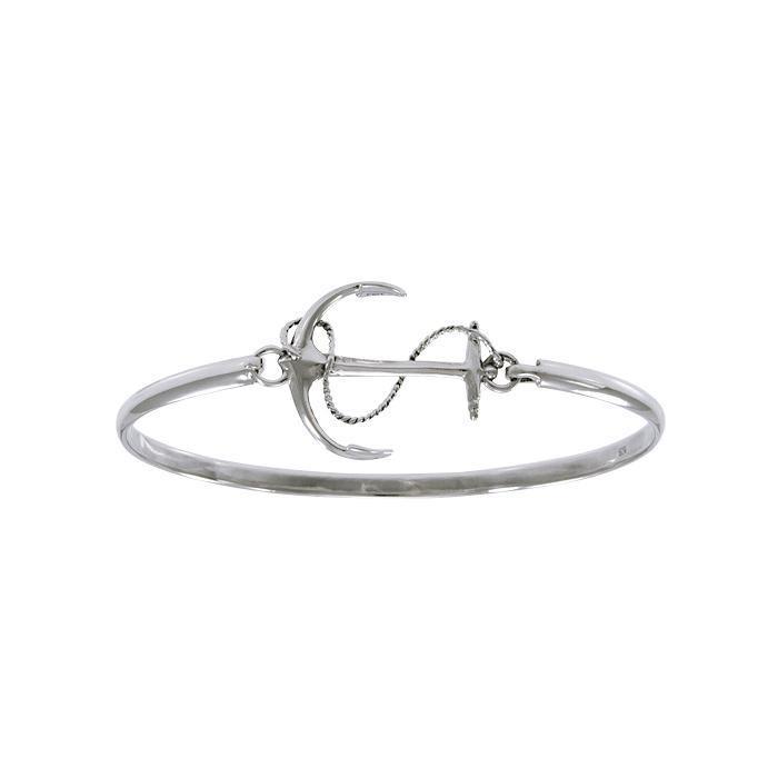 Anchor Spring Lock Bracelet TBA166 - Bangles