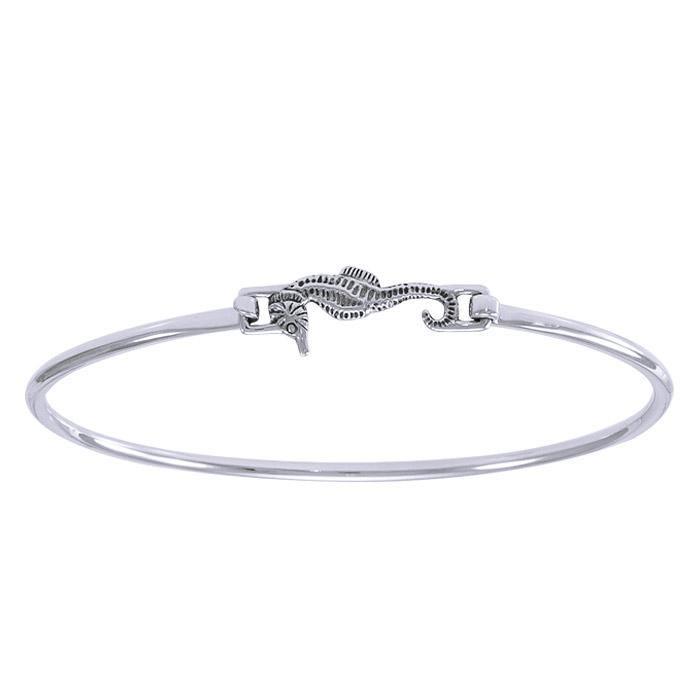 Seahorse Spring Lock Bracelet TBA167 - Bangles