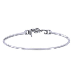 Seahorse Spring Lock Bracelet TBA167 - Bangles