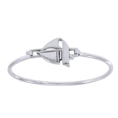 Sail Boat Spring Lock Bracelet TBA172 - Bangles