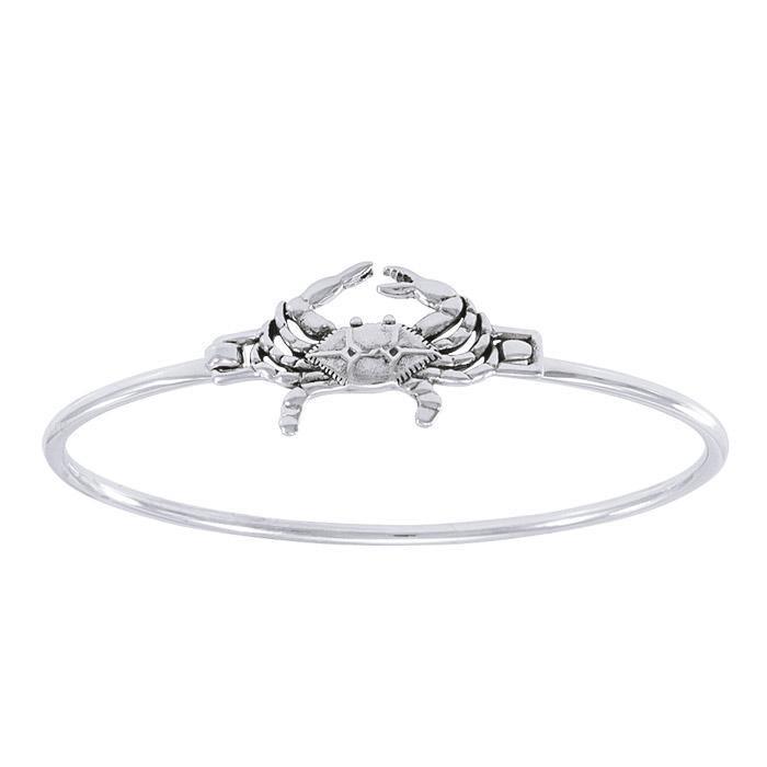 Blue Crab Spring Lock Bracelet TBA174 - Bangles