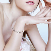 Dolphins Sterling Silver Link Bracelet TBG324 - Link Bracelet