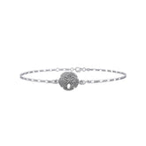 Sand Dollar Sterling Silver Anklet TBG377 - DiveSilver Jewelry