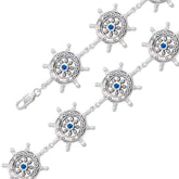 Celtic Ship Wheel Link Bracelet TBL019 - Bracelets