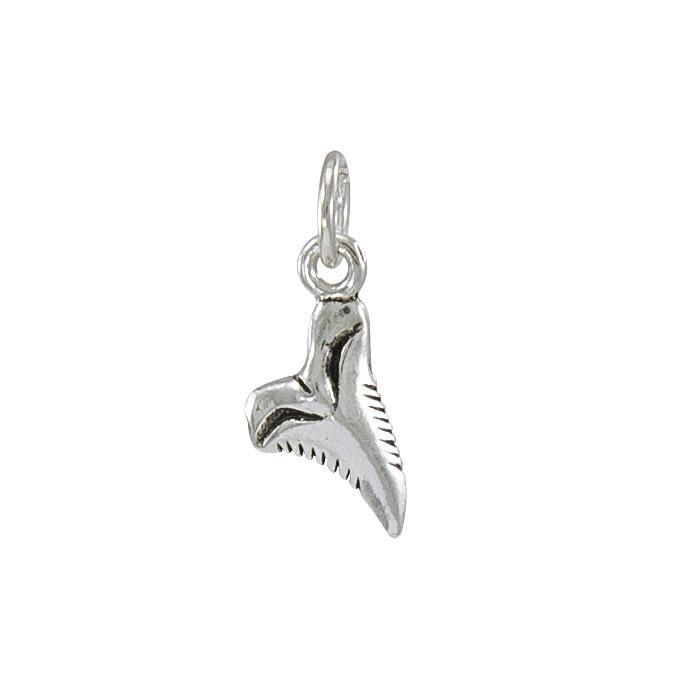 Shark Tooth Sterling Silver Charm TC491 - Charms