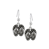 Flip Flops Hook Earrings TE2087 - Earrings