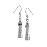 Portland Head Lighthouse Silver T Sterling Silver Hook Earring TE2845 - Earrings