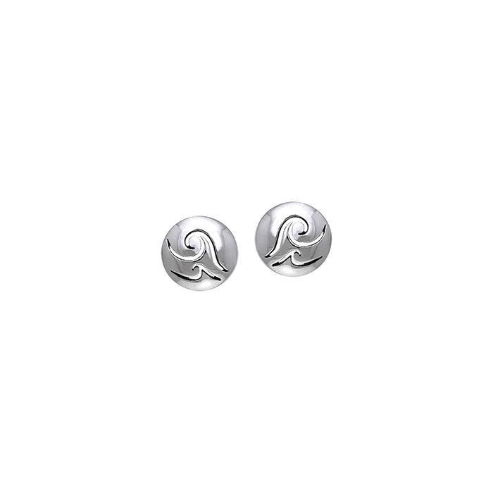 PipelineWave Post Earrings TER025 - Earrings