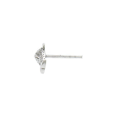 Small Whale Shark  Sterling Silver Post Earring TER1645 - Earrings