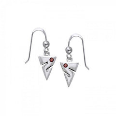Cave Diving Sterling Silver Hook Earring TER454 - Earrings