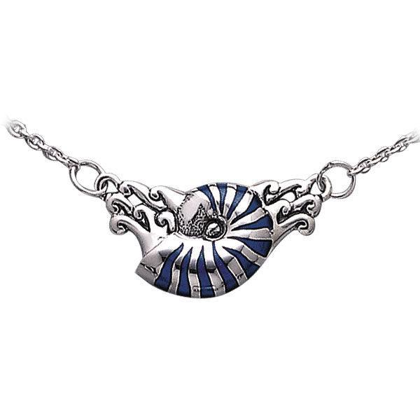 Nautilus Sterling Silver Necklace TN246 - DiveSilver Jewelry