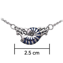 Nautilus Sterling Silver Necklace TN246 - DiveSilver Jewelry