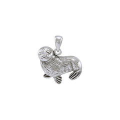 Sunning Seal Sterling Silver Pendant TP1519 - Pendants