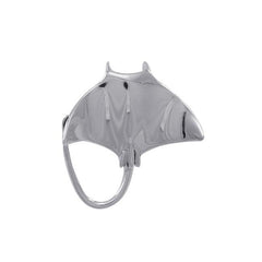 Manta Ray Sterling Silver Pendant TP1538 - Pendants