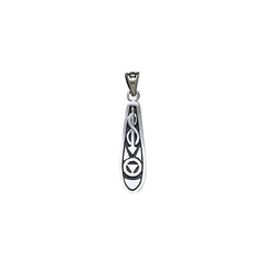 Marsek Surf Sterling Silver Pendant TP1550 - Pendants
