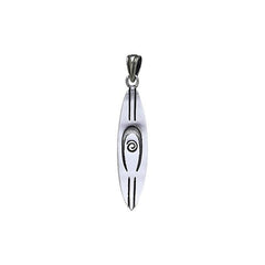 Surf Sterling Silver Pendant TP1575 - Pendants