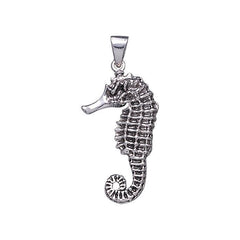Seahorse Sterling Silver Pendant TP2378 - Pendants
