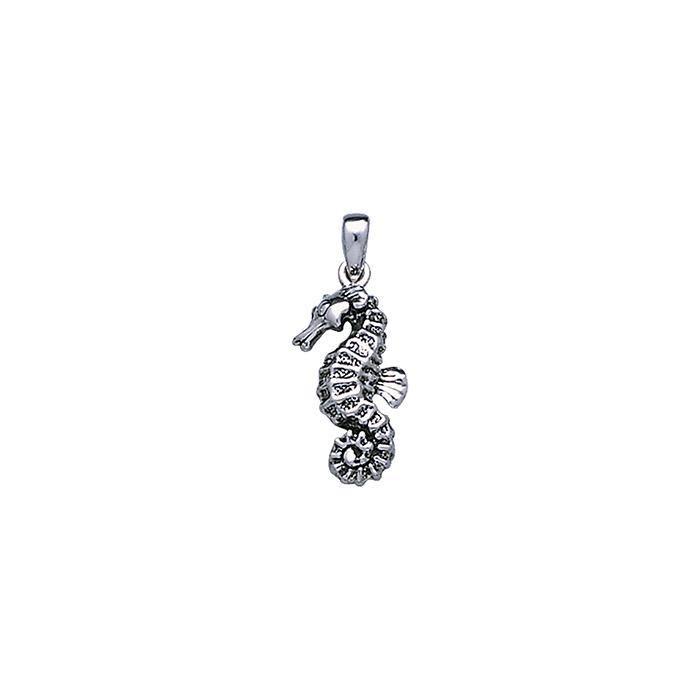 Seahorse Sterling Silver Pendant TP2454 - Pendants