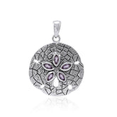 Sand Dollar Silver Pendant TP2604 - DiveSilver Jewelry