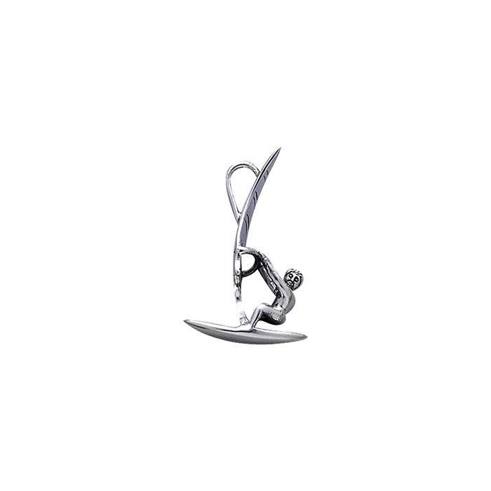 Windsurf Sterling Silver Pendant TP2944 - Pendants