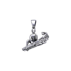 The Surf Sterling Silver Pendant TP2948 - Pendants