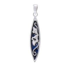 Surf Sterling Silver Pendant TP3009 - Pendants