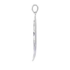 Surf Sterling Silver Pendant TP3009 - Pendants
