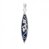 Surf Sterling Silver Pendant TP3009 - Pendants