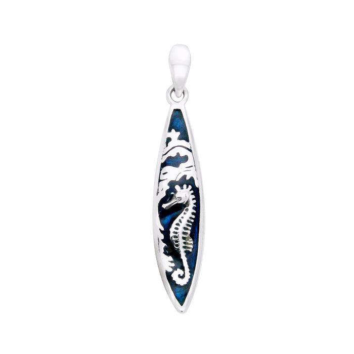 Seahorse, the Sea and the Surf ~ Contrasts of the Ocean Pendant TP3010 - Pendants