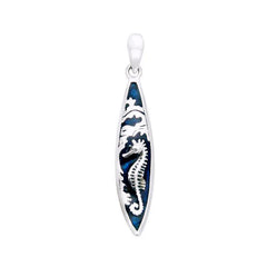 Seahorse, the Sea and the Surf ~ Contrasts of the Ocean Pendant TP3010 - Pendants