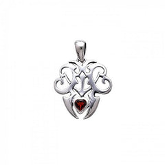 Skull Anchor SilverT Sterling Silver Pendant TP3064 - Pendants