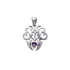 Skull Anchor SilverT Sterling Silver Pendant TP3064 - Pendants