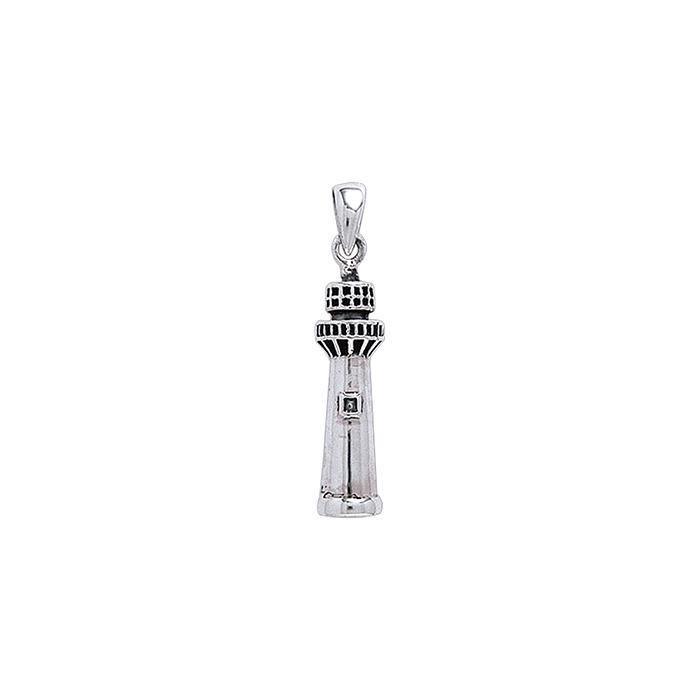 Fenwick Island LighthouseSterling Silver Pendant TP3155 - Pendants