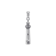 Cape May Lighthouse Sterling Silver Pendant TP3164 - Pendants