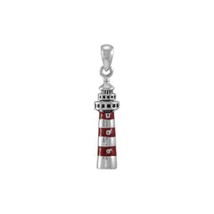 North Pacific Lighthouse T Sterling Silver Pendant TP3167 - Pendants