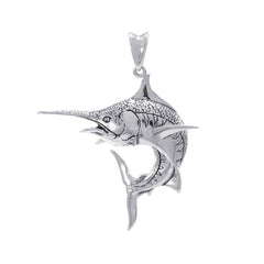 Marlin Sterling Silver Pendant TP688 - Pendants