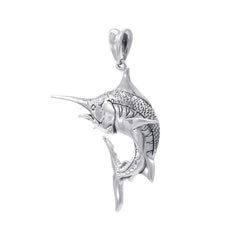 Marlin Sterling Silver Pendant TP688 - Pendants