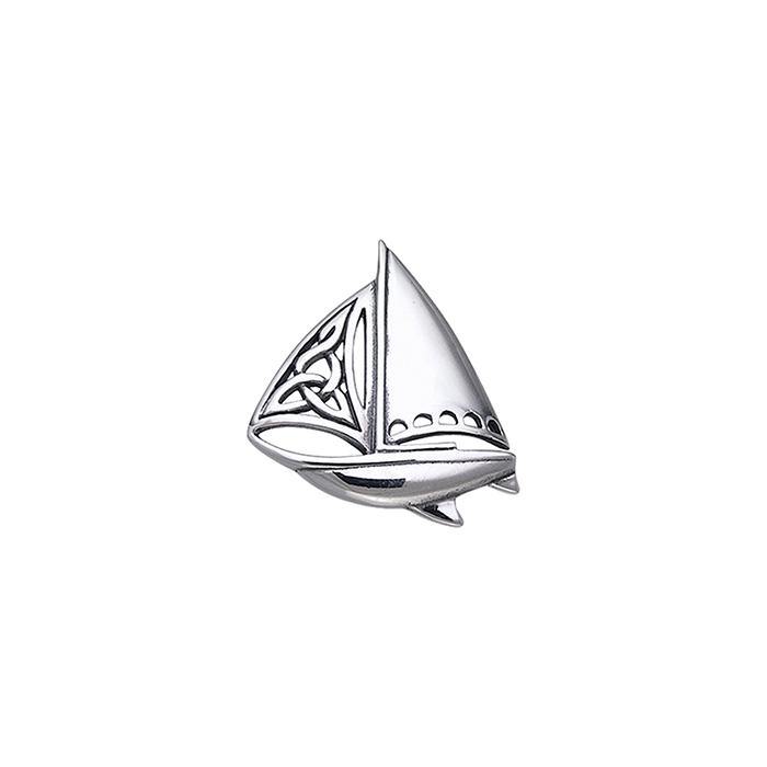 Celtic Sailboat Pendant TPD073 - Pendants