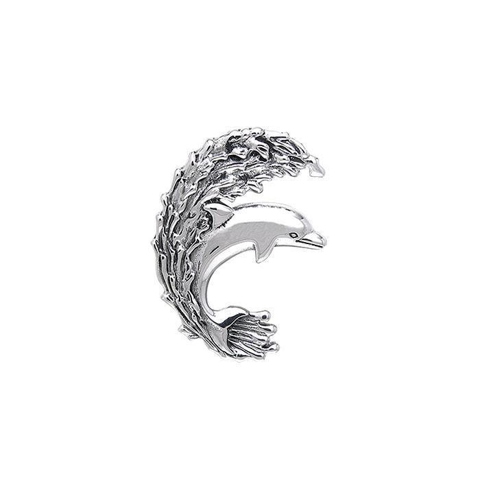 Dolphin Sterling Silver Pendant TPD250 - Pendants