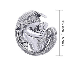 A Loving Motherhood Mermaid by Selina Fenech ~ Sterling Silver Pendant Jewelry - DiveSilver Jewelry