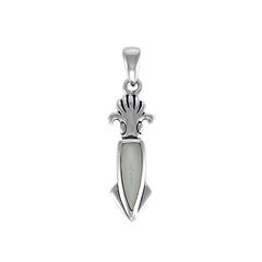 Squid Sterling Silver Pendant TPD3668 - Pendants
