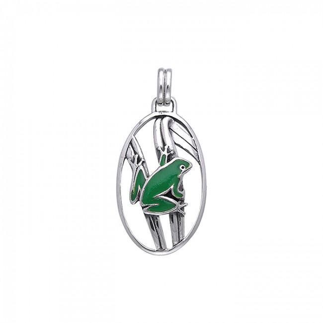 Ted Andrews Frogs Pendant TPD368 - Jewelry
