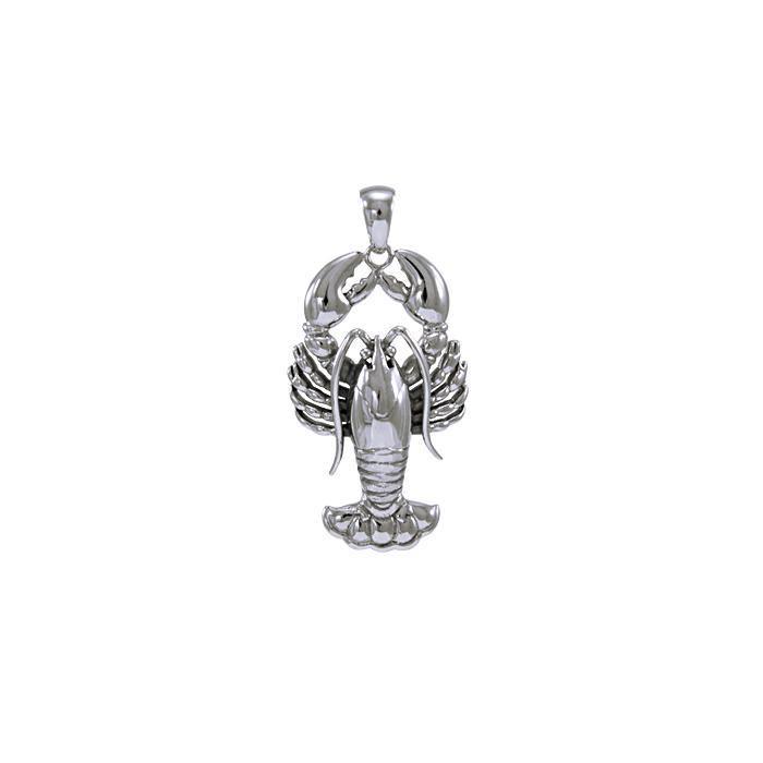 Lobster Sterling Silver Pendant TPD4381 - Pendants