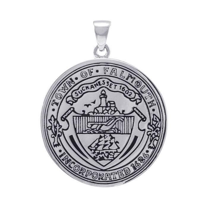 Town of Falmouth Silver Pendant TPD4441 - Pendants